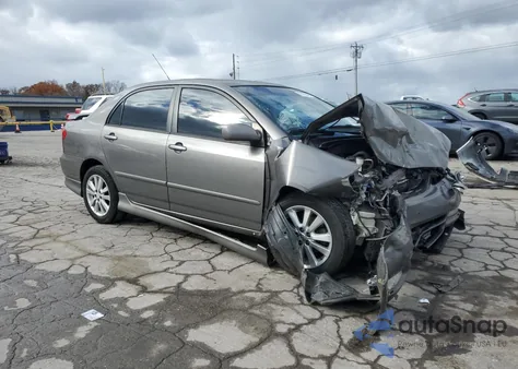 2004 Toyota Corolla Ce из США, поврежденный, VIN 2T1BR32E64C257488